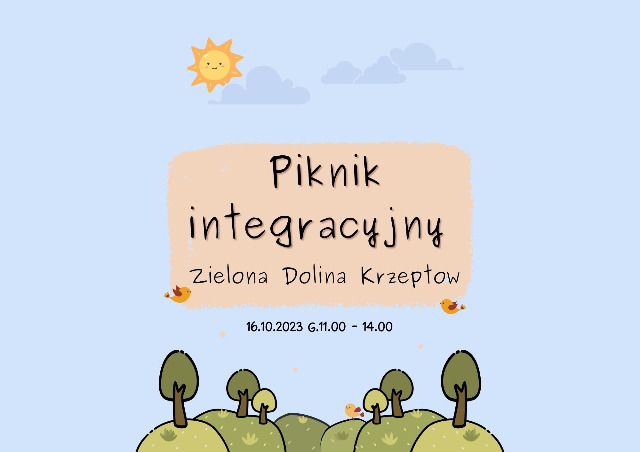 Piknik integracyjny w Zielonej Dolinie w Krzeptowie  - Obrazek 1