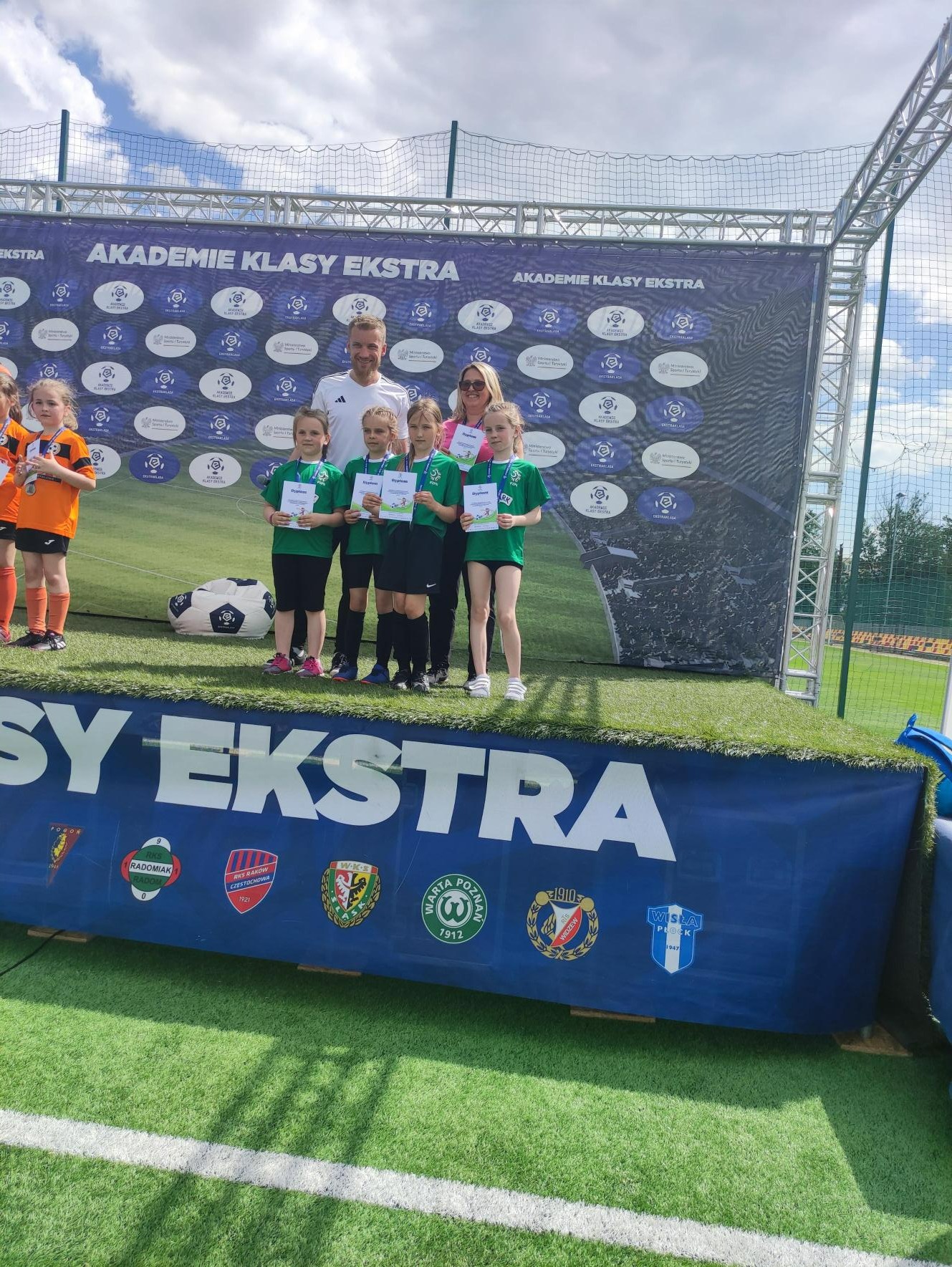 Turniej piłki nożnej dziewcząt w Białymstoku - 23.05.2023 r. 
