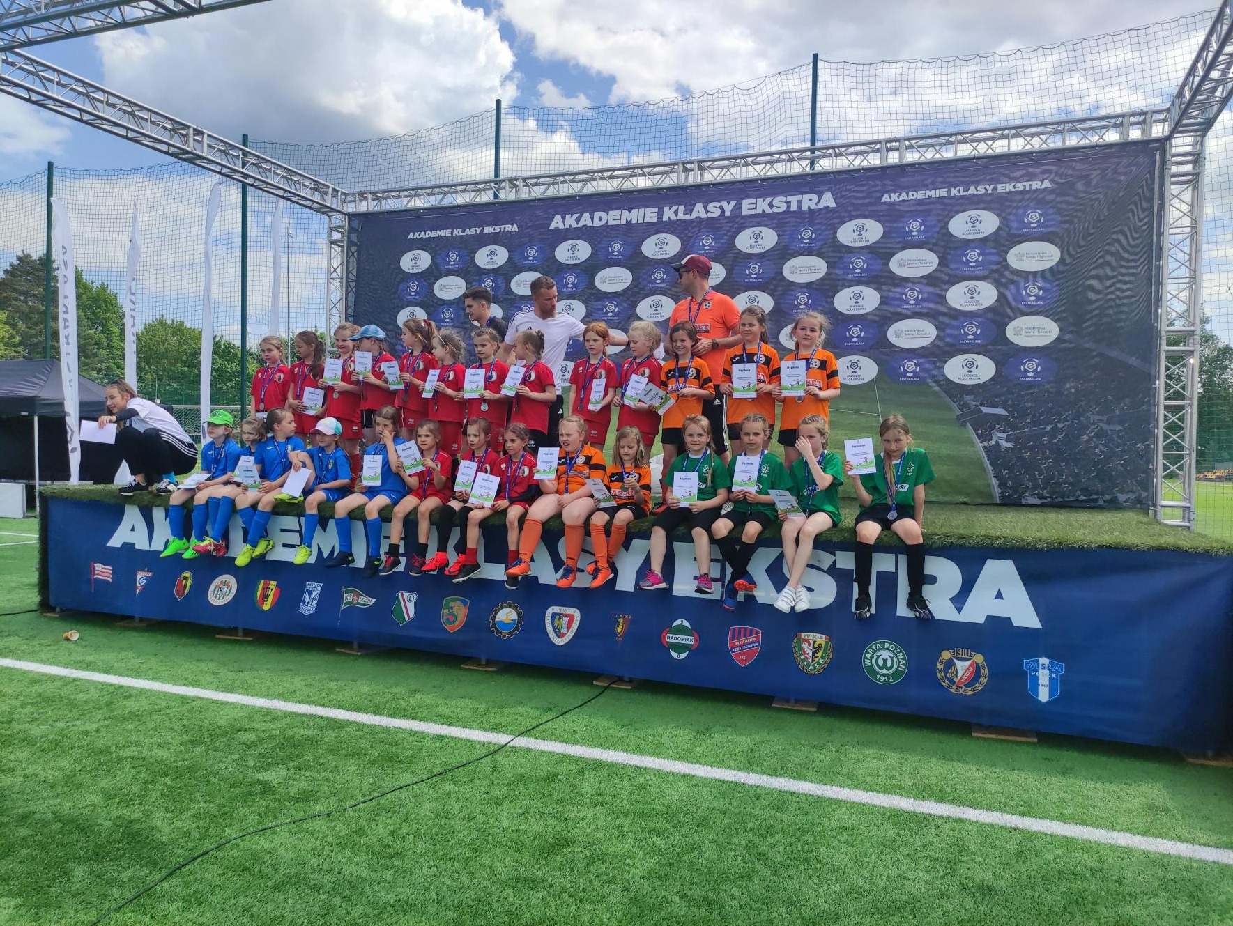 Turniej piłki nożnej dziewcząt w Białymstoku - 23.05.2023 r. 