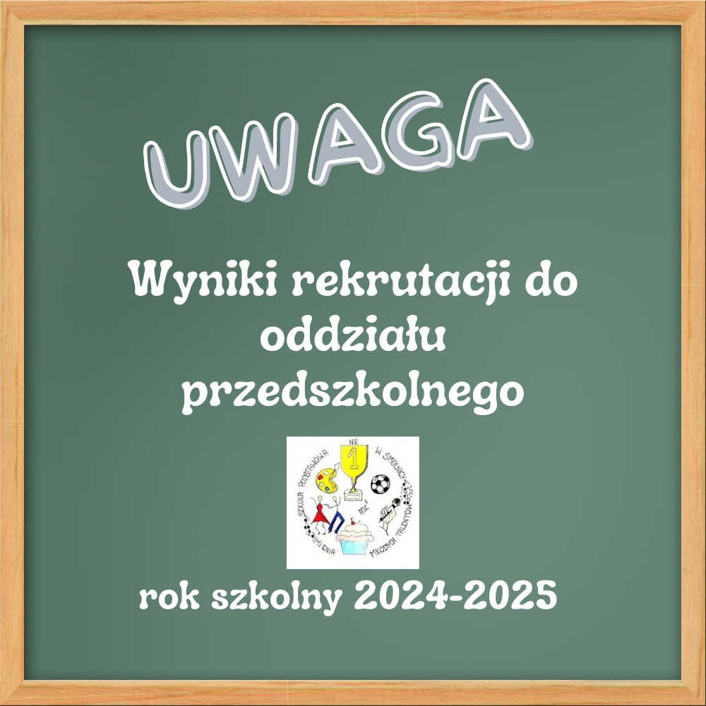 Lista dzieci przyjętych do oddziału przedszkolnego na rok szkolny 2024/2025 - Obrazek 1