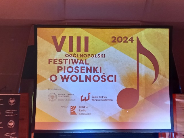 VIII Ogólnopolski Festiwal Piosenki o Wolności - Obrazek 1