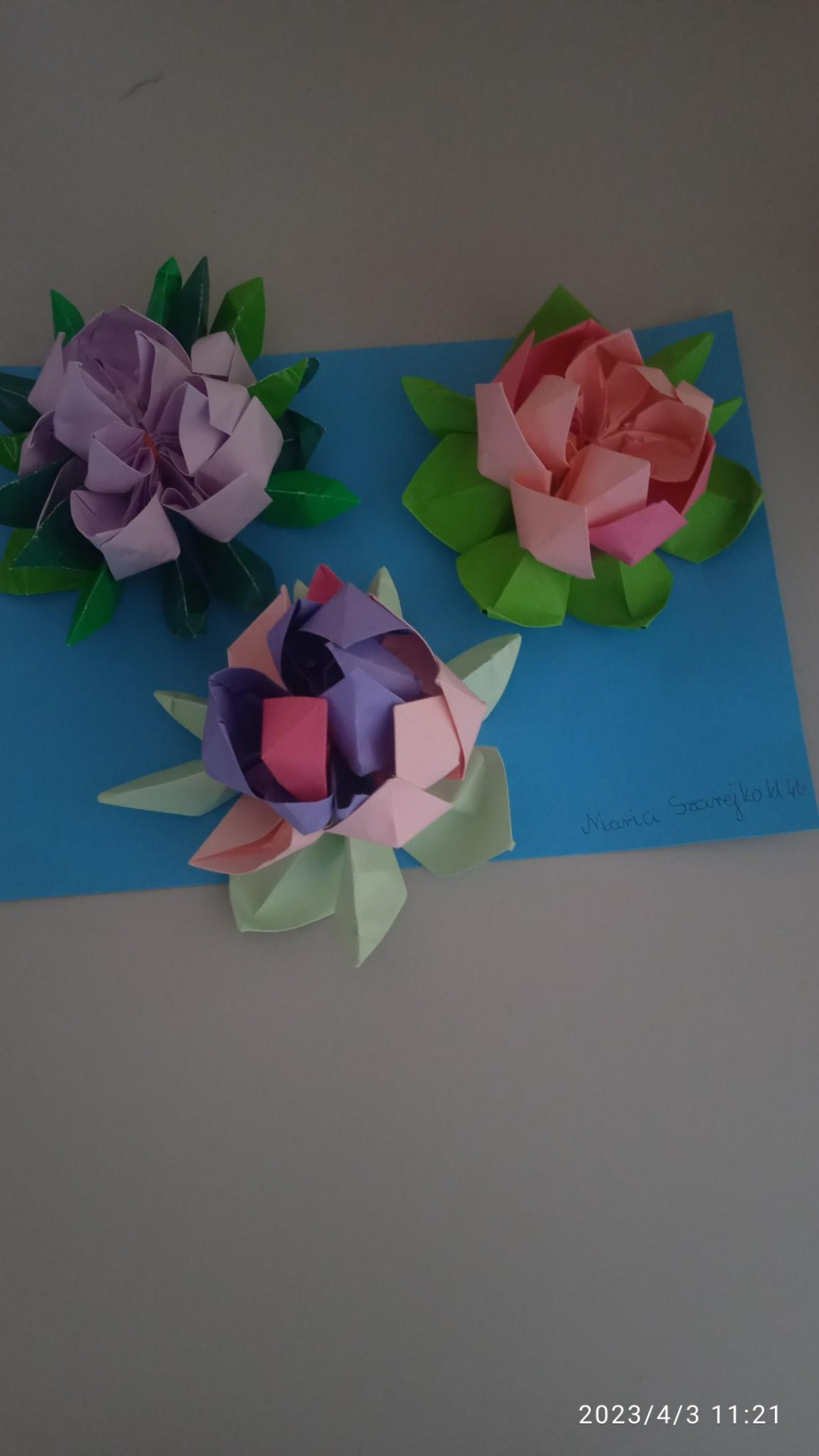Wyniki szkolnego konkursu origami - 03.04.2023 r.