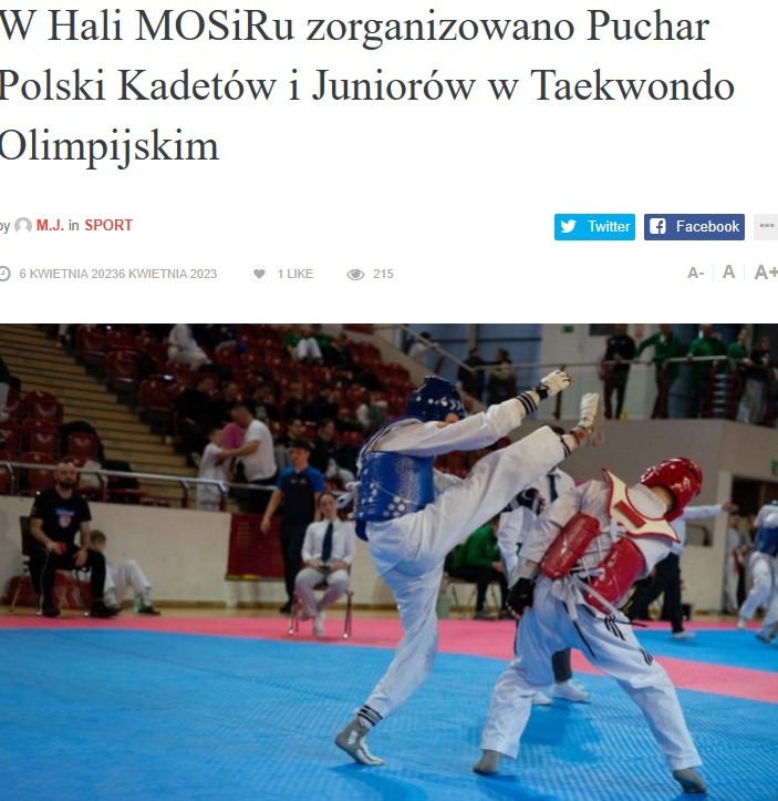 Marin Taekwondo 06.04.2023 zdjęcie