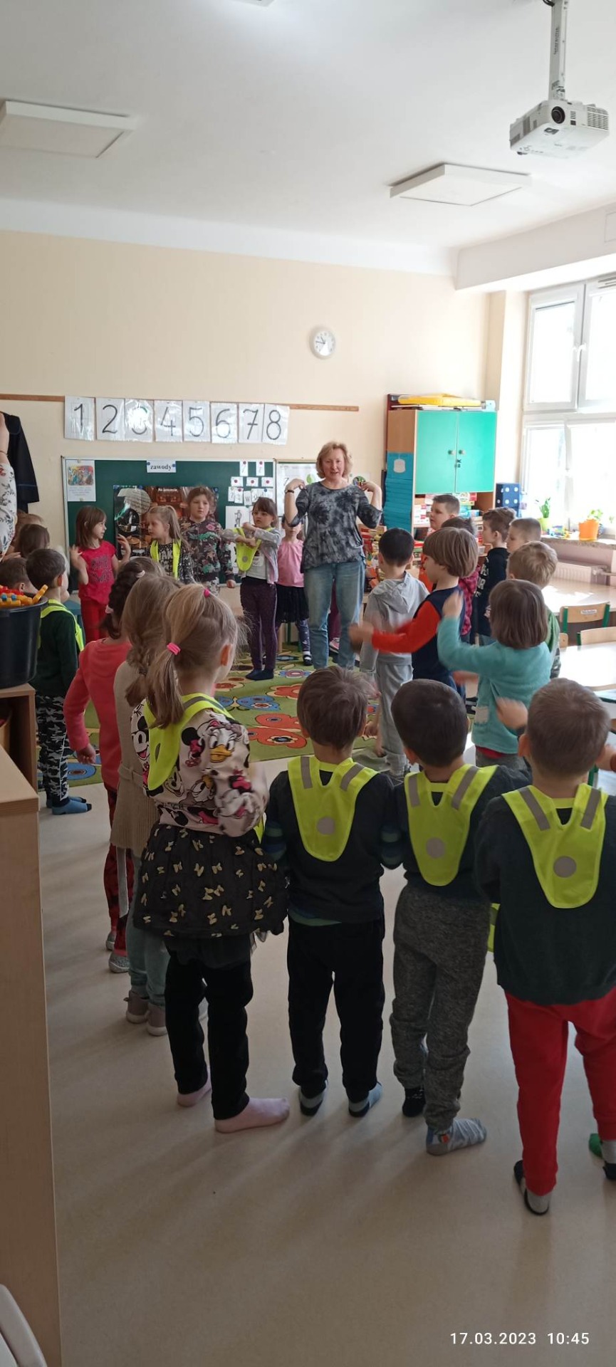Wizyta dzieci z Przedszkola nr 3 w Piastowie w grupie 0b - Obrazek 2