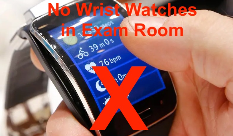 No Wrist Watches Allowed in Summer Exams 2022 - Image 1