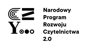 Logotyp Narodowego Programu Rozwoju Czytelnictwa.