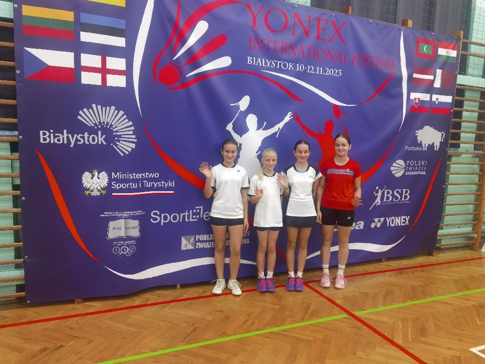 Międzynarodowy Turniej Badmintona w Białymstoku 🏸🏆🥇 - Obrazek 2