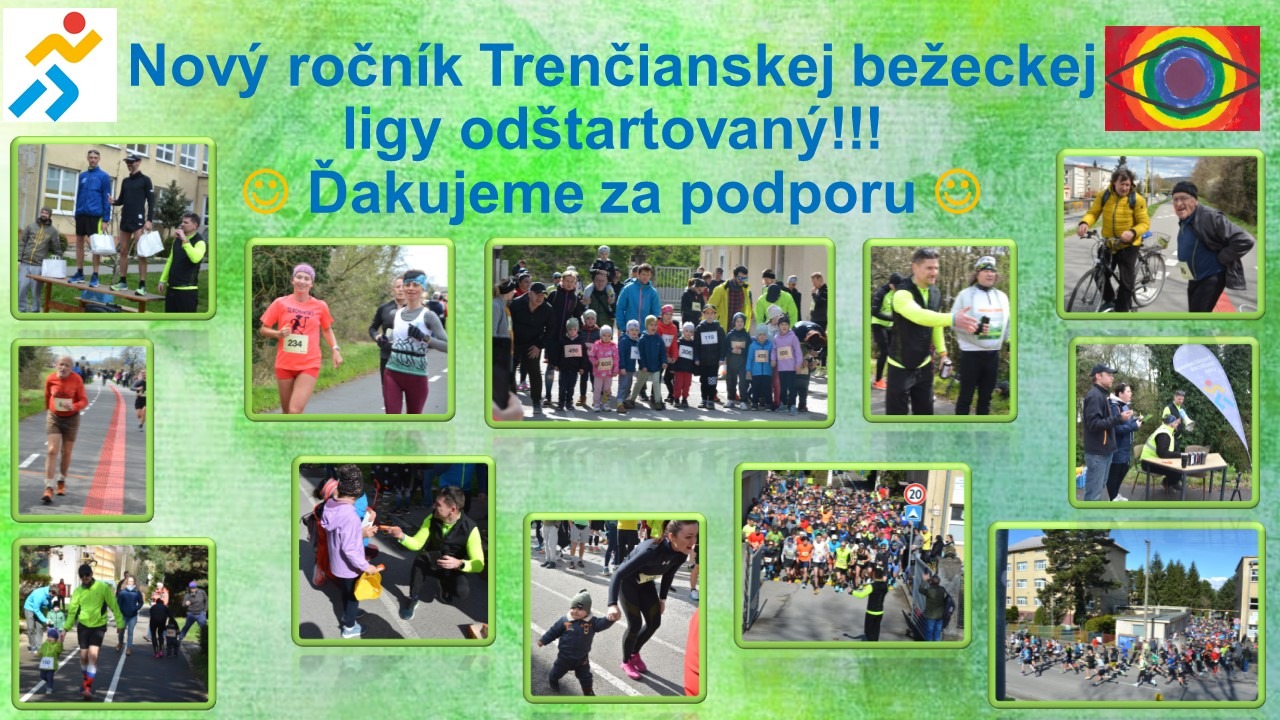 Trenčianska bežecká liga - začiatok bežeckej ligy - štart od nás Spojená škola internátna Trenčín - Obrázok 1