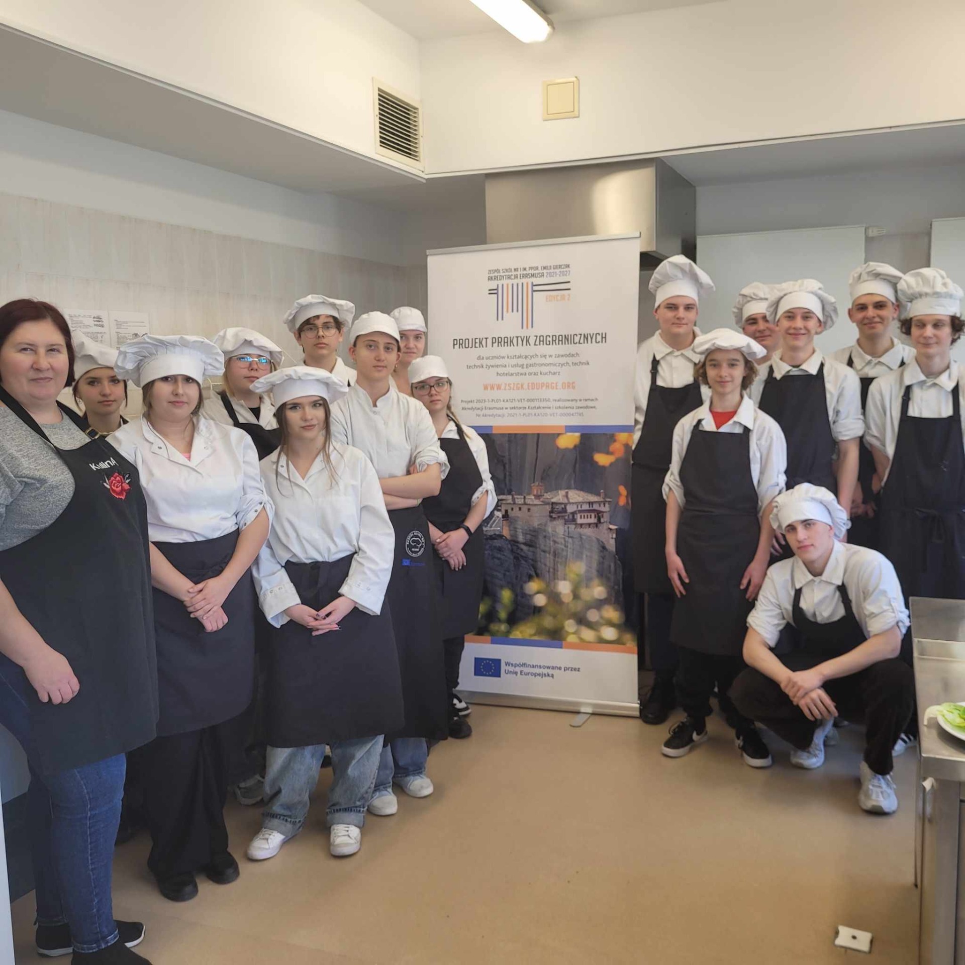 Warsztaty kulinarne w ramach promocji Projektu Unijnego Erasmus+ 