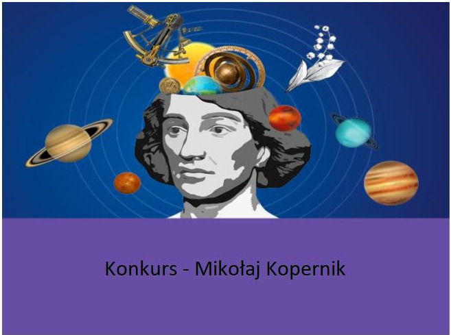 Plakat konkursowy - Mikołaj Kopernik
