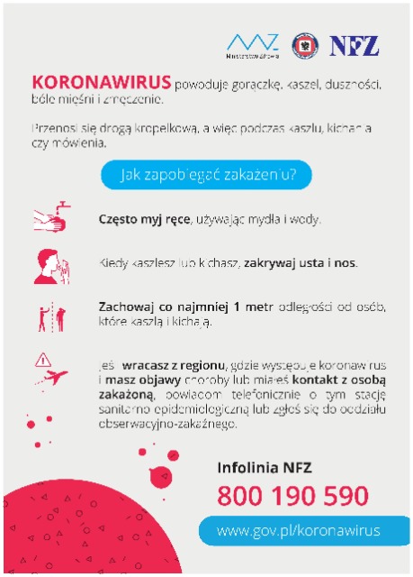Ministerstwo zdrowia informuje jak zapobiegać zakażeniu koronawirusem - Obrazek 3
