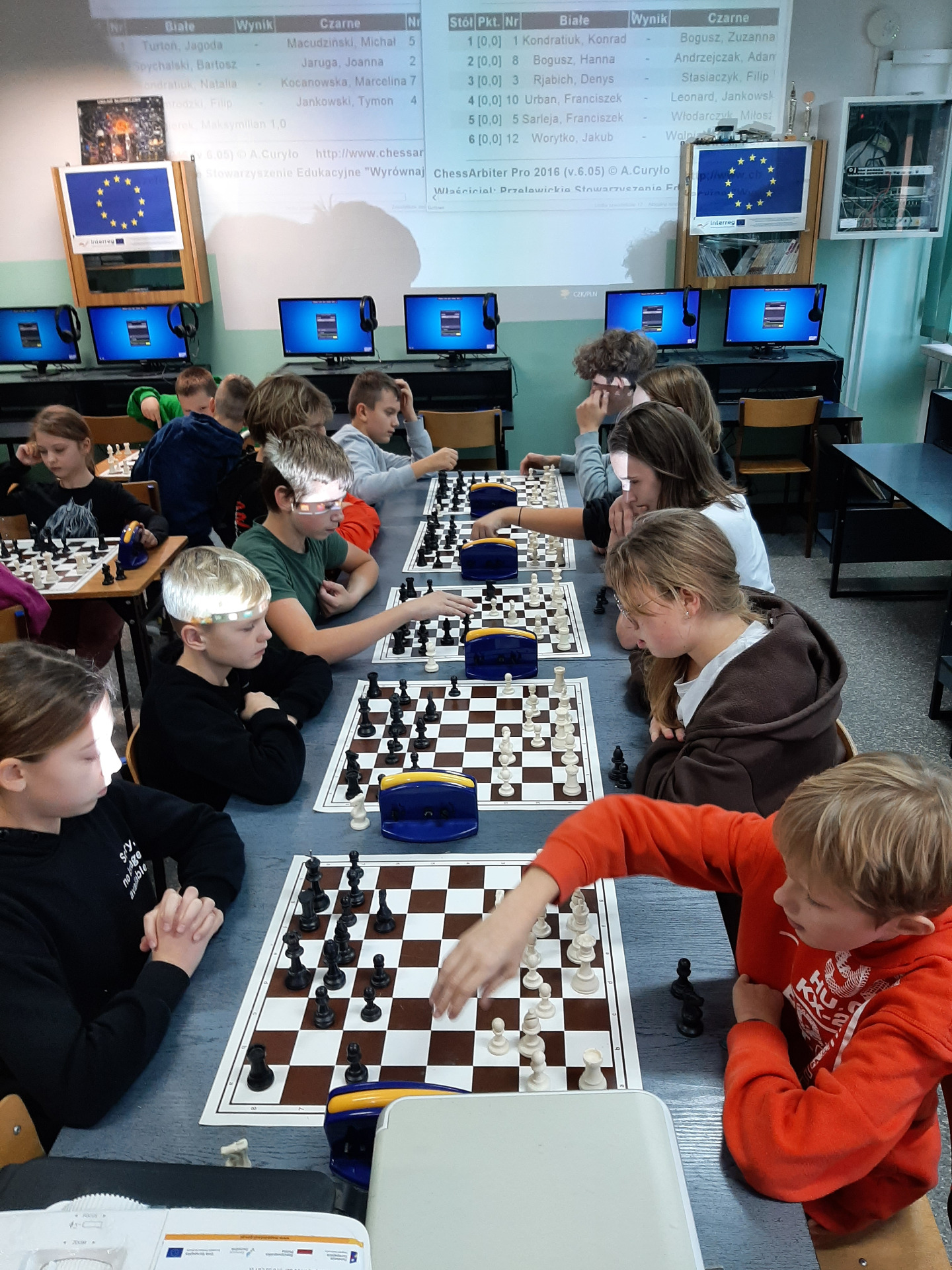 III i IV Międzyszkolny Turniej Szachowy w Szachach Szybkich  w Przelewicach – „Jest szachowo!” - Obrazek 2