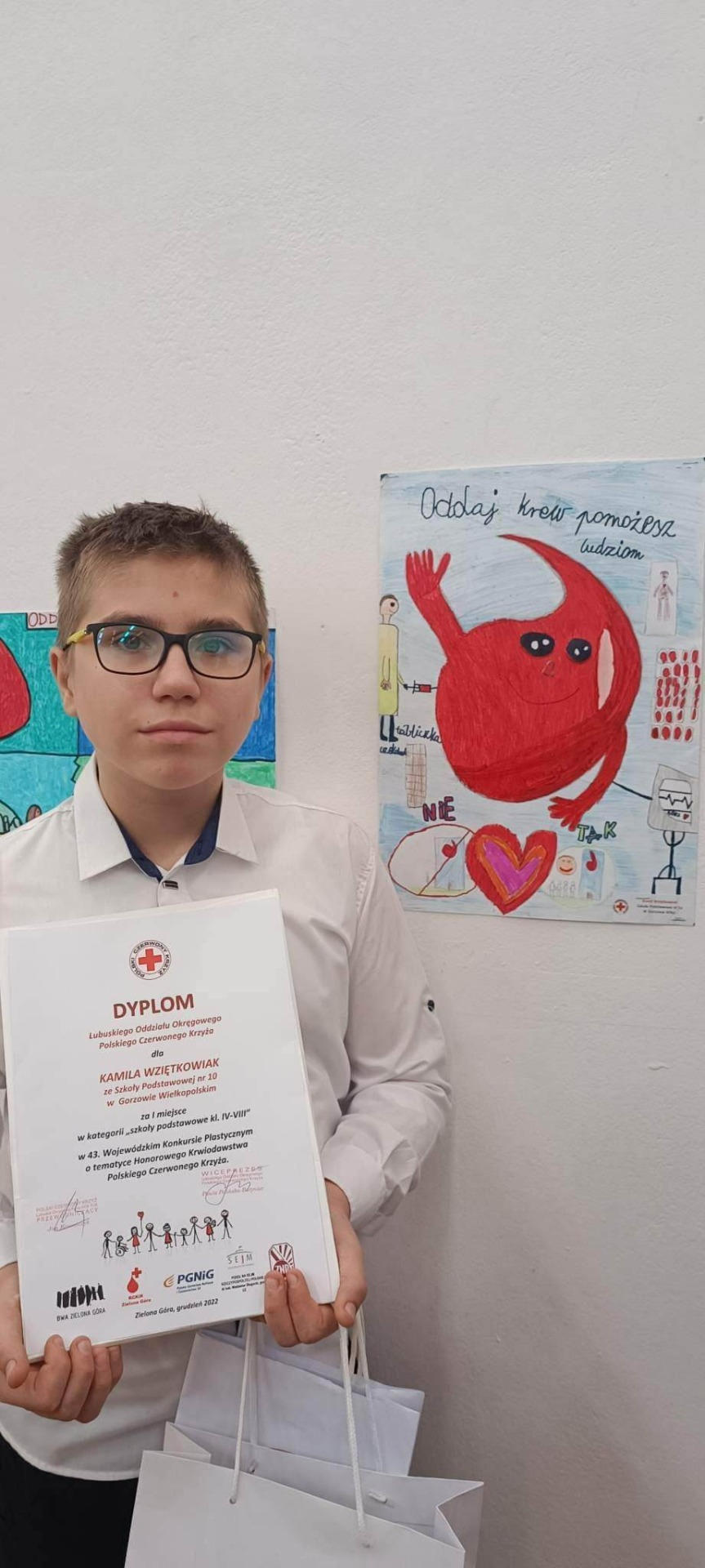 43 Wojewódzki Konkurs Plastyczny Polskiego Czerwonego Krzyża  - Obrazek 1