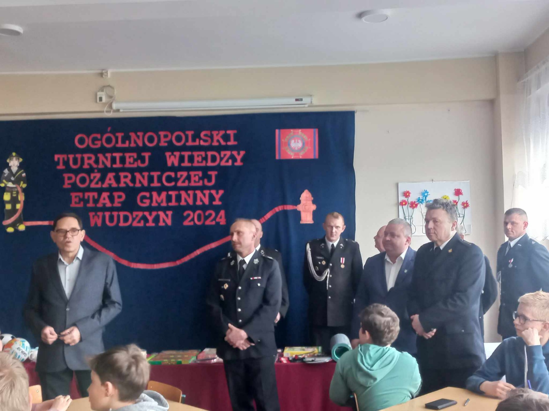 Eliminacje Gminne Ogólnopolskiego Turnieju Wiedzy Pożarniczej w Wudzynie. - Obrazek 6