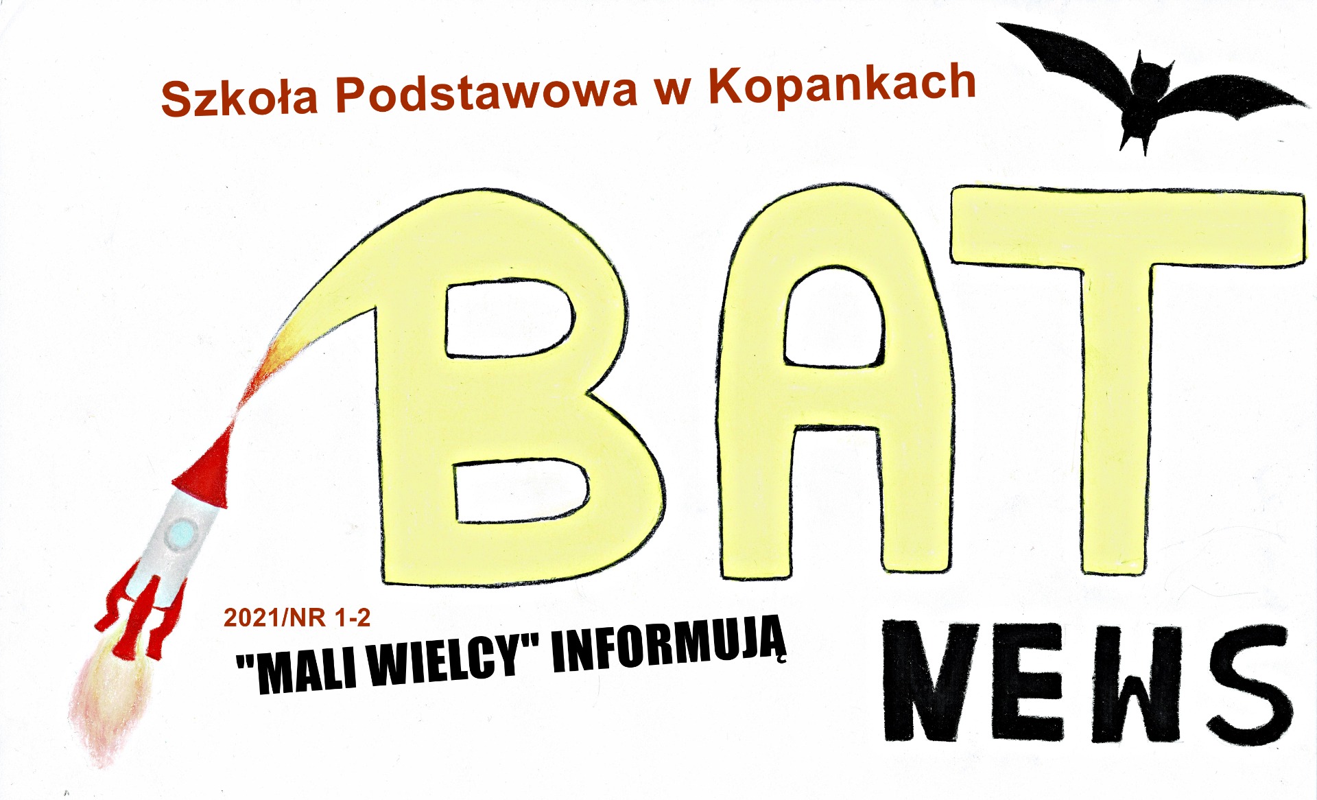 Pierwszy numer gazetki szkolnej "Bat News" - Obrazek 1