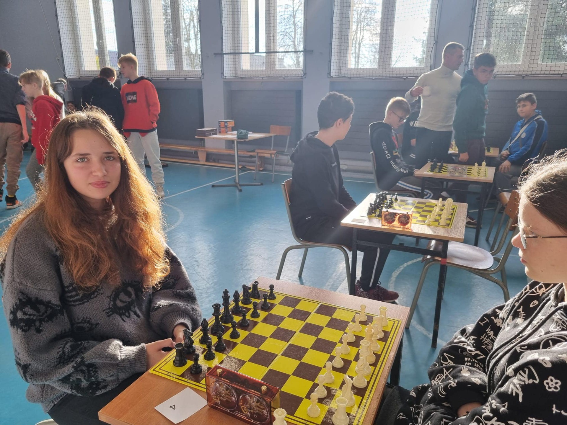Turniej szachowy w ZSP w Kamionnie ♟️  - Obrazek 4