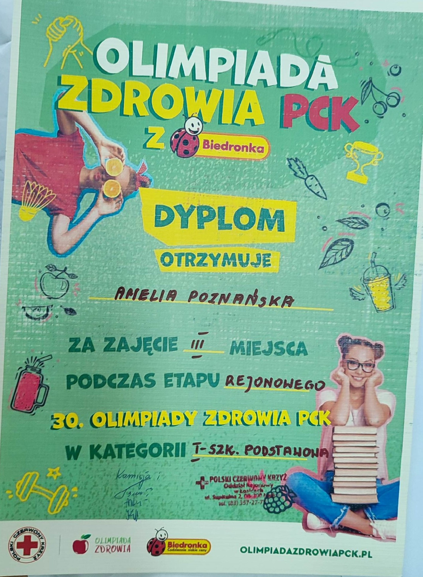 Olimpiada Zdrowia PCK z Biedronką - Obrazek 1