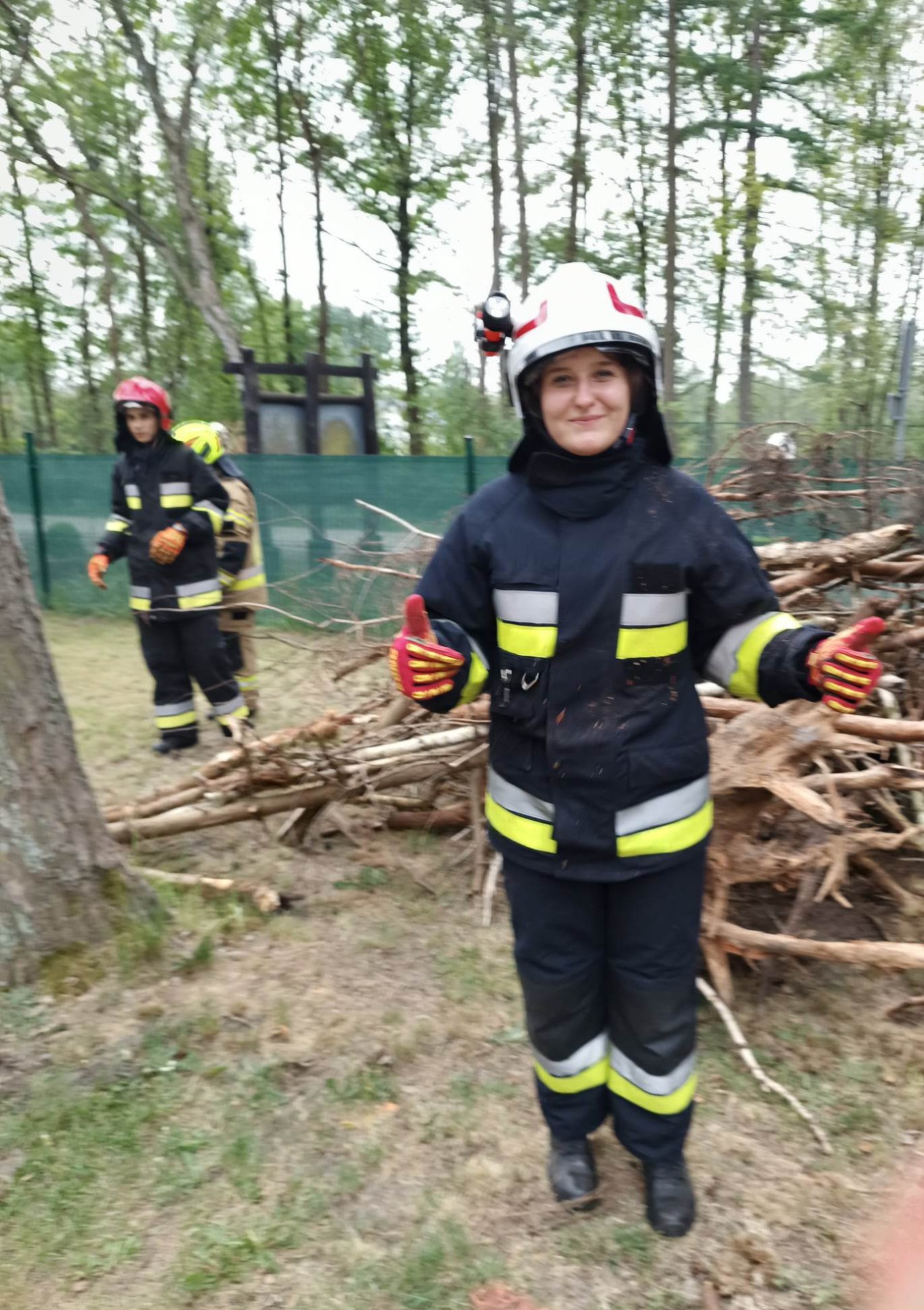 Obóz klas pożarniczych - Białogóra - dzień 1 - Obrazek 2