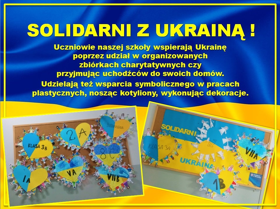 Solidarni z Ukrainą! - Obrazek 1
