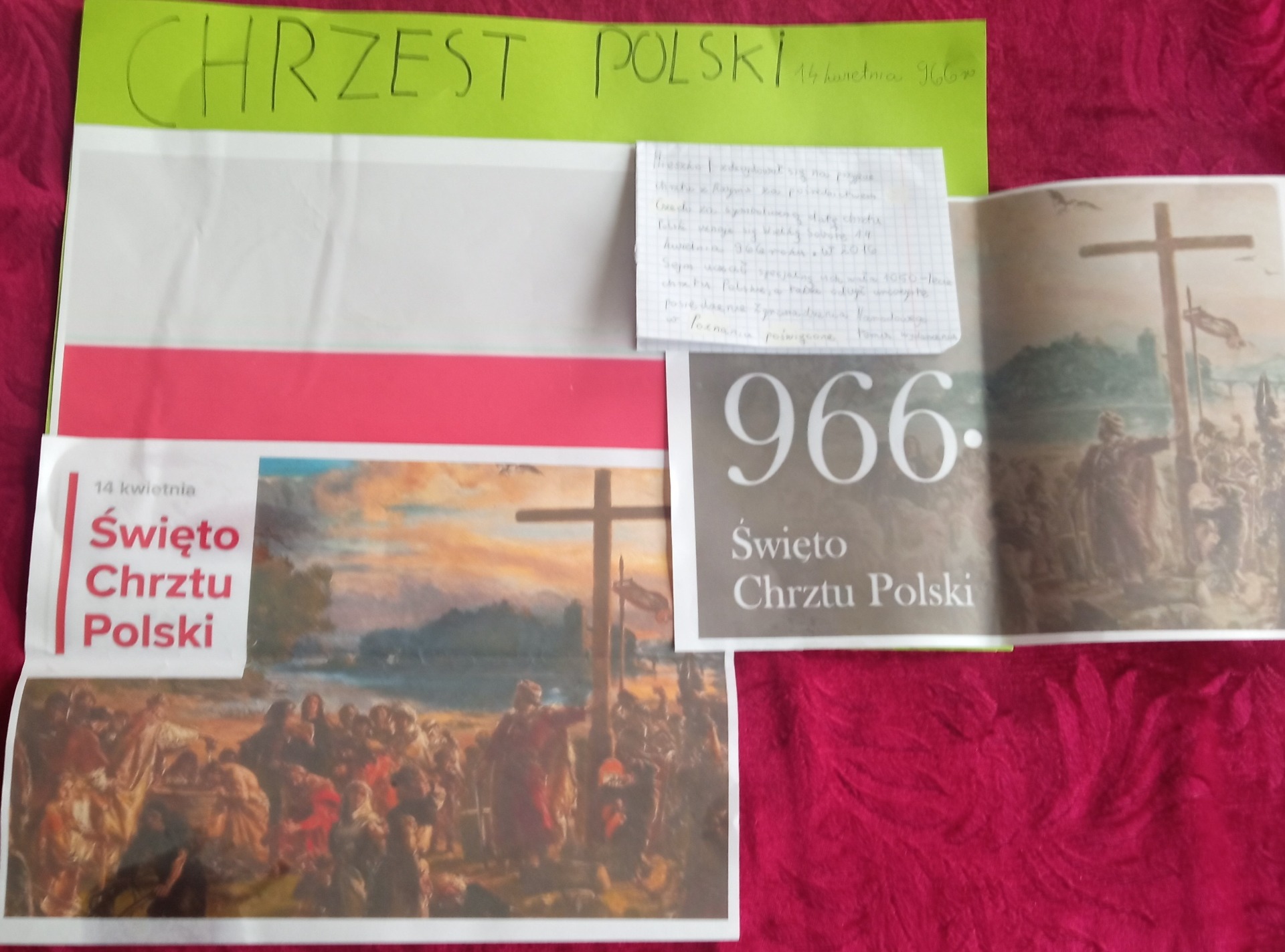 Szkolny Konkurs-Chrzest Polski-P.A.Wanic-2024 - Obrazek 1