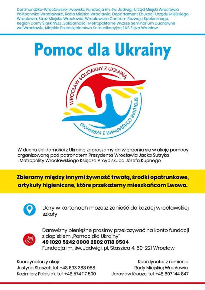  Pomoc dla Ukrainy - Obrazek 1