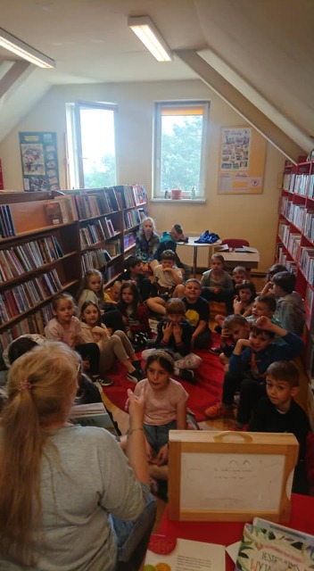 Klasa 1 w Miejskiej Bibliotece nr 15 w Opolu  - Obrazek 2