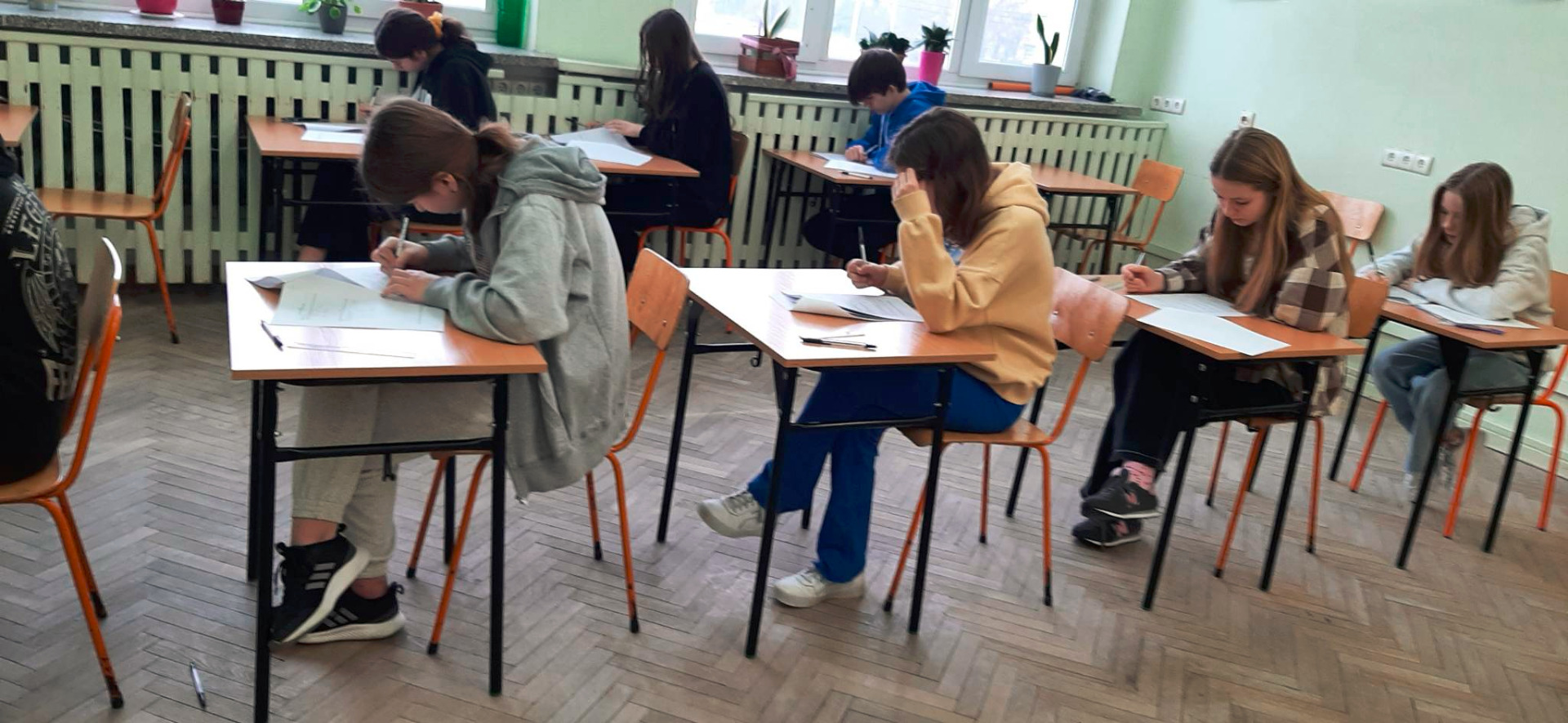 Próbny egzamin ósmoklasisty w naszej szkole - Obrazek 2