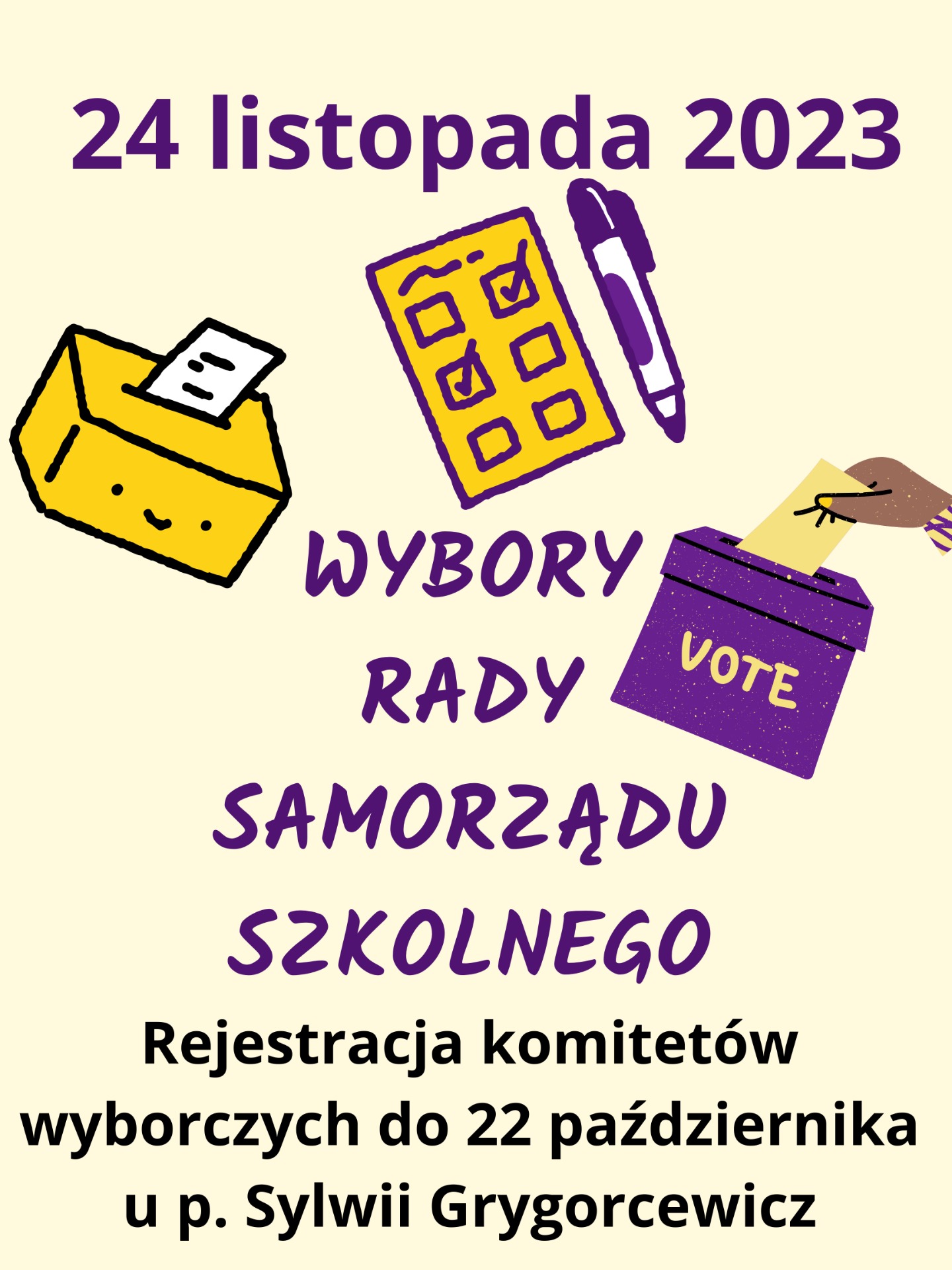 Wybory Rady Samorządu Uczniowskiego - Obrazek 1